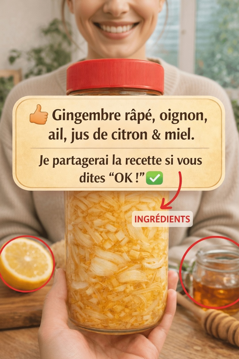 La puissante cuillerée quotidienne : pourquoi les gens mélangent le gingembre, l’oignon, l’ail, le citron et le miel