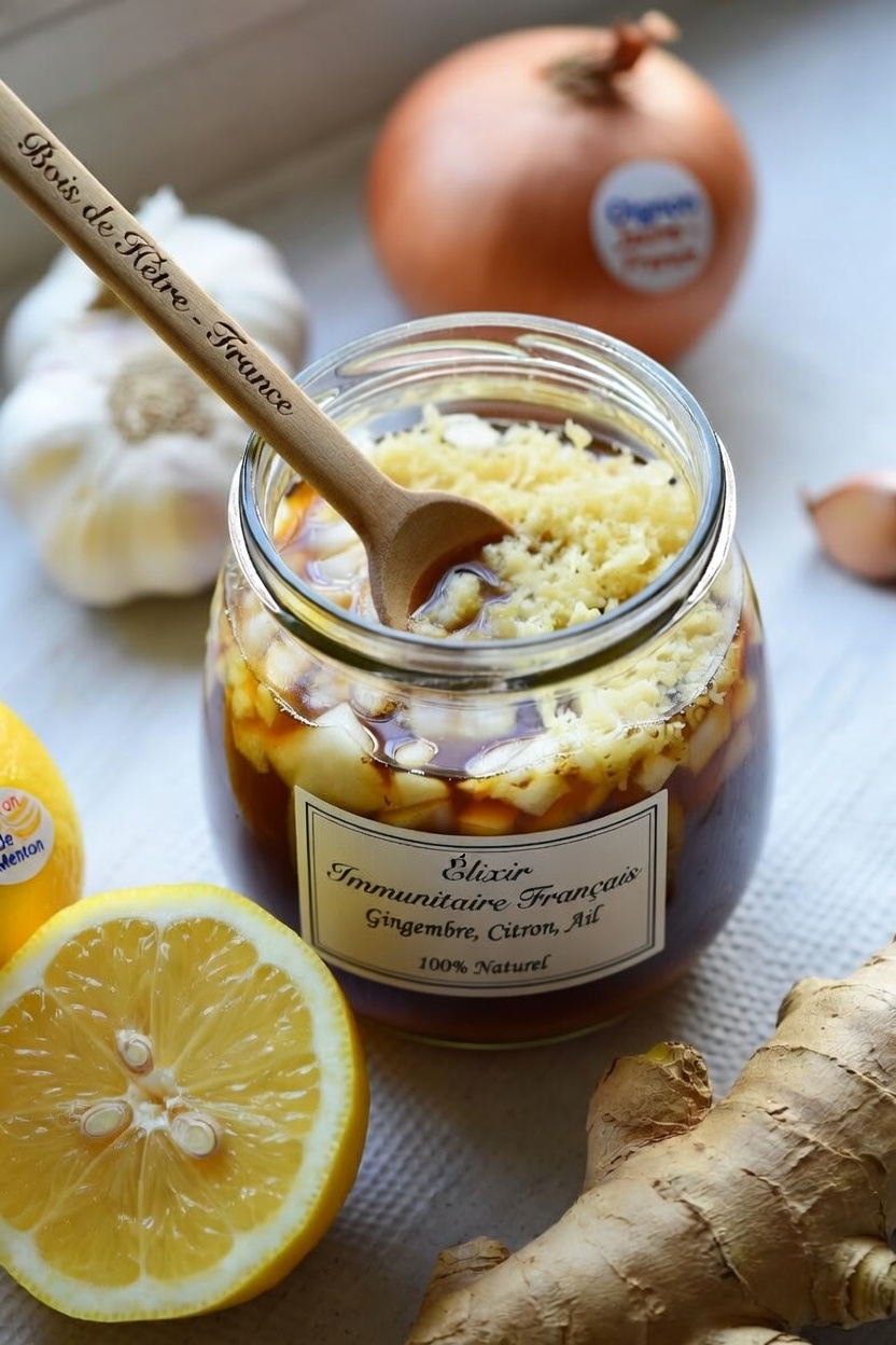 La puissante cuillerée quotidienne : pourquoi les gens mélangent le gingembre, l’oignon, l’ail, le citron et le miel