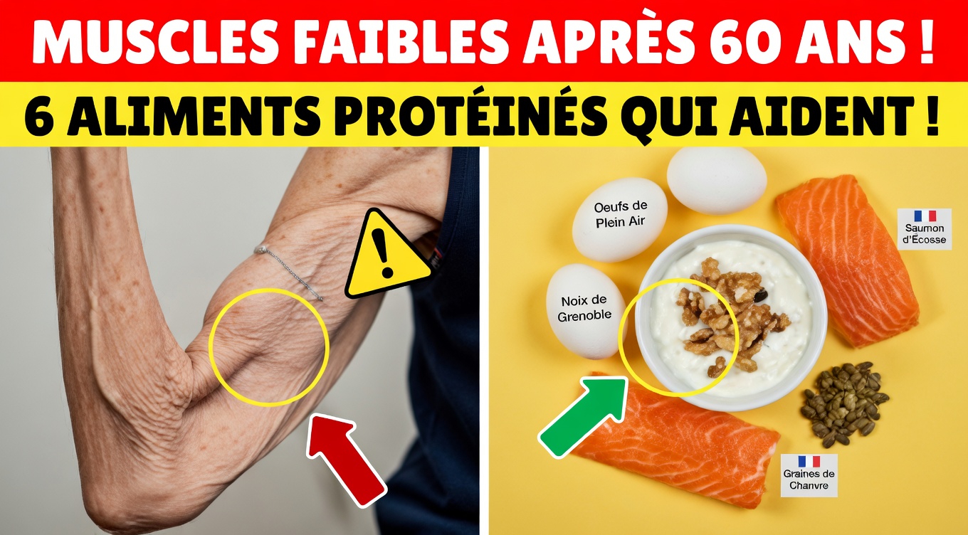 Top 3 des aliments pouvant aider à soutenir la santé musculaire des jambes chez les seniors de plus de 60 ans