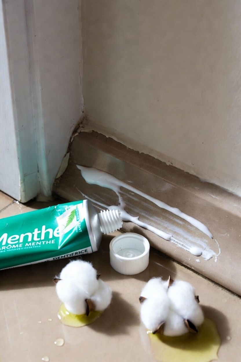 Arrêtez de gaspiller de l’argent en poisons antiparasitaires : essayez cette simple astuce au dentifrice pour repousser naturellement les nuisibles