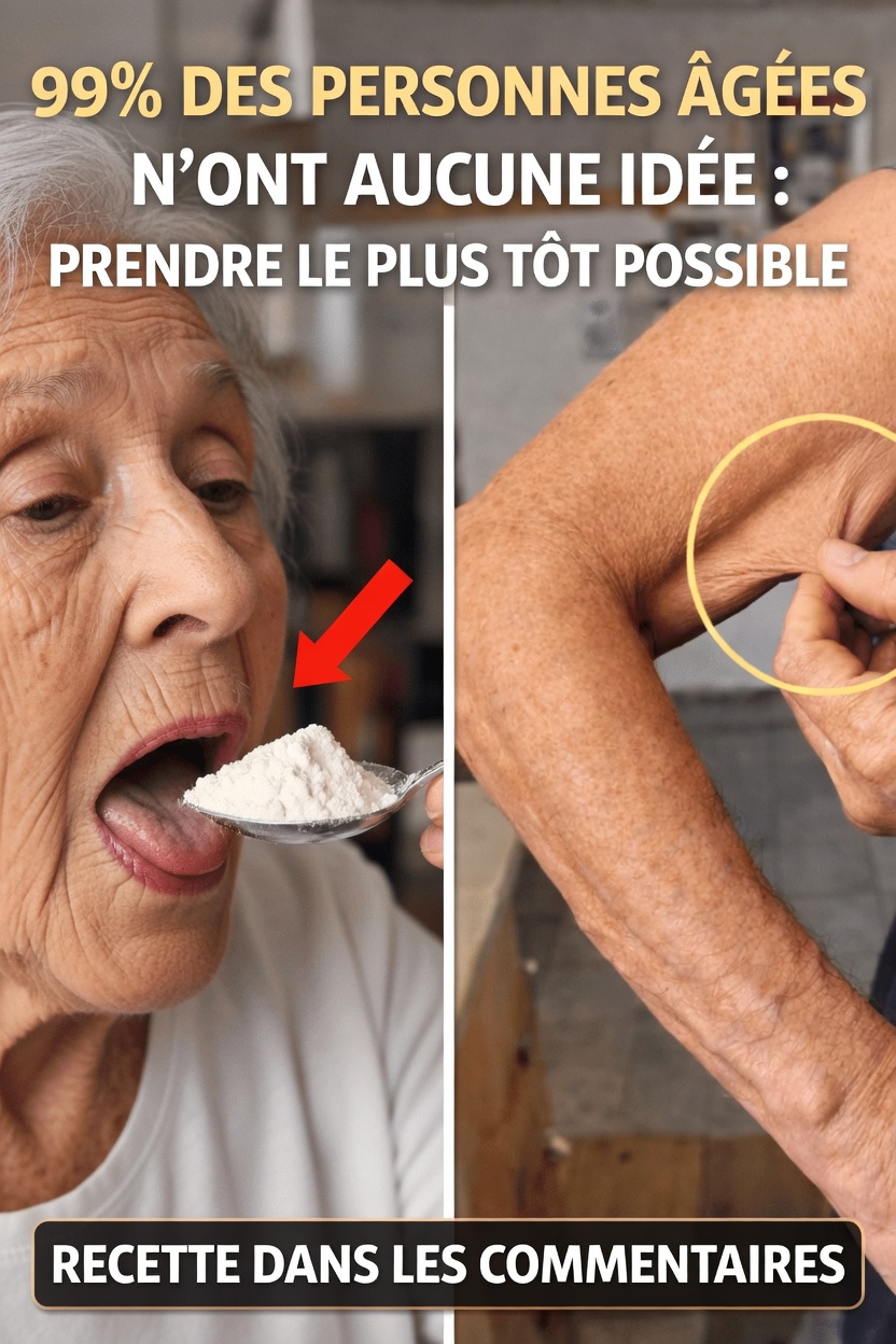 L’aliment clé pour maintenir la force musculaire chez les personnes âgées