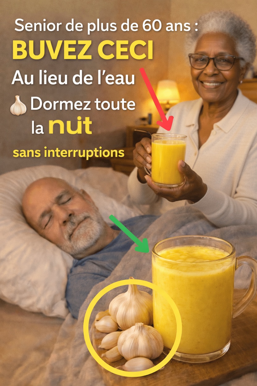 Une boisson chaude apaisante que beaucoup de personnes de plus de 60 ans apprécient pour favoriser un meilleur sommeil tout au long de la nuit