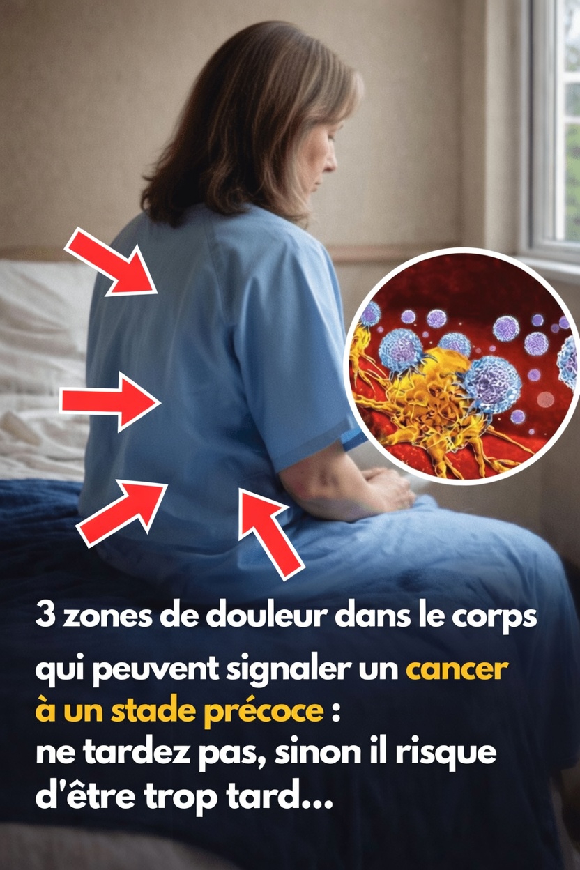 3 zones de douleur persistante dans votre corps qui pourraient être des signes avant-coureurs précoces d’un cancer (ne les ignorez pas)