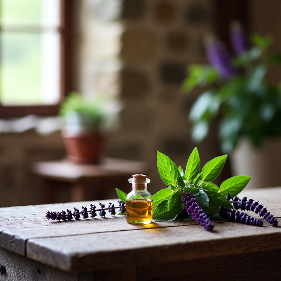 Percer les secrets du basilic sacré : l’ancienne herbe médicinale de la nature