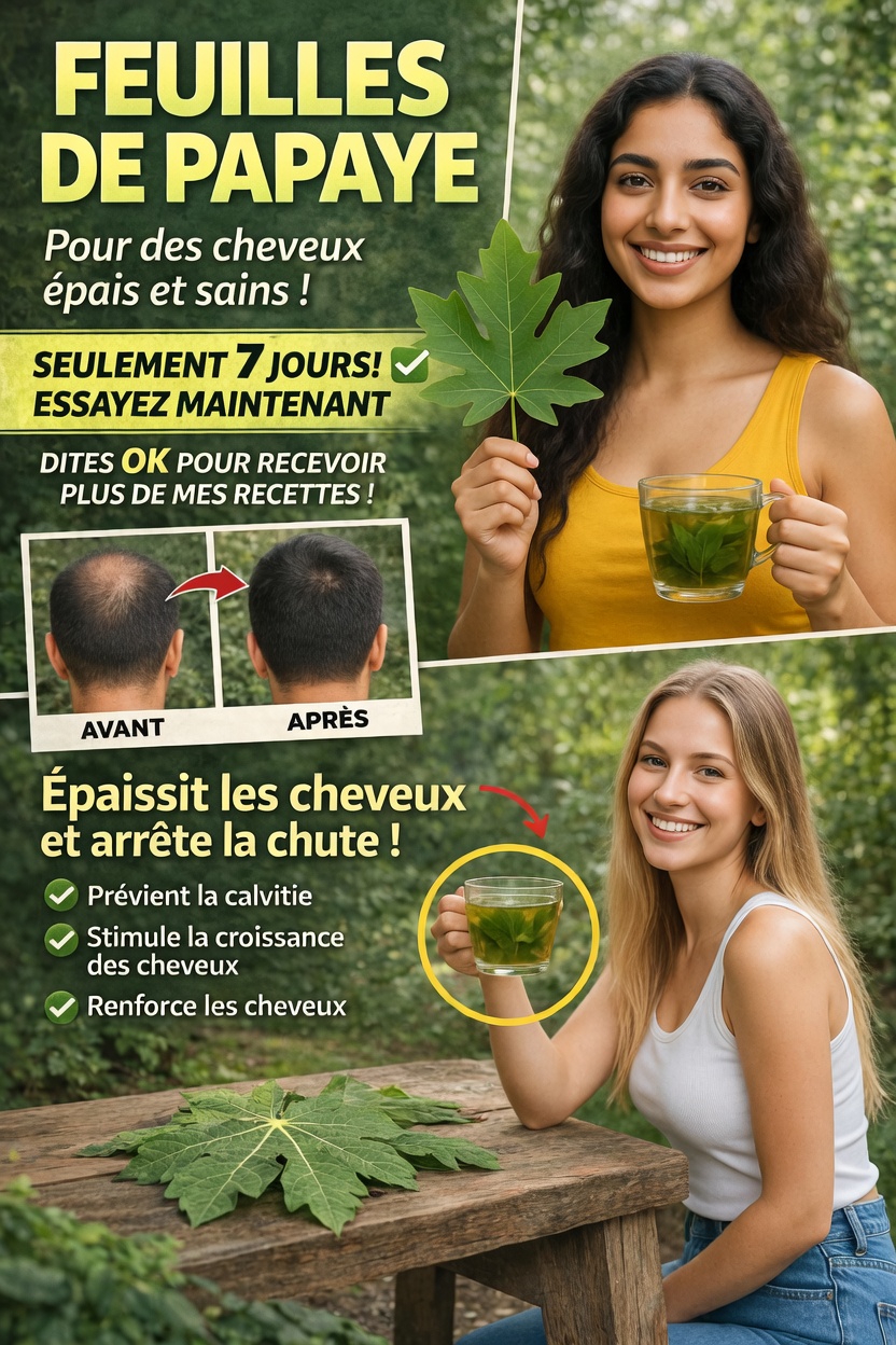 Explorer les feuilles de papaye comme une option naturelle pour les soins capillaires