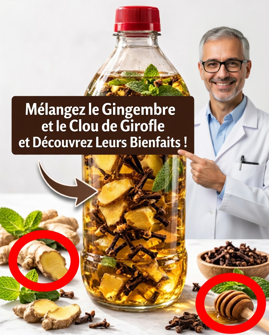 đż Gingembre et clous de girofle : la boisson naturelle puissante que de plus en plus de personnes adoptent