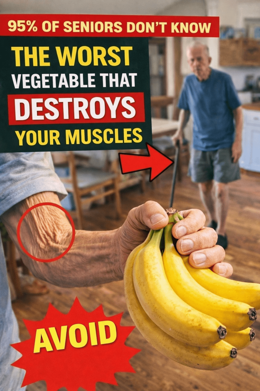 Ce légume courant contribue-t-il discrètement à la perte musculaire chez les personnes âgées ?