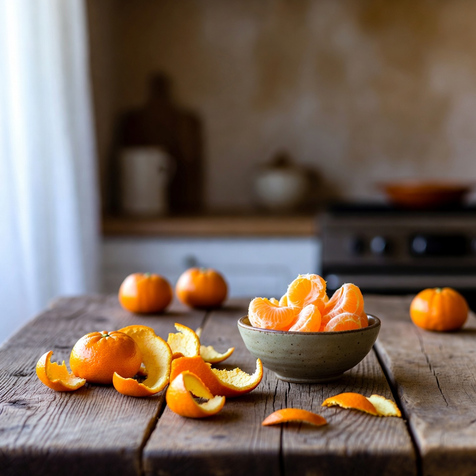 Ne jetez pas les pelures de mandarine ! Préparez quelque chose de simple et délicieux à la maison