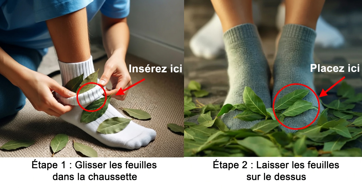 Découvrez les bienfaits surprenants de mettre une feuille de laurier dans vos chaussettes