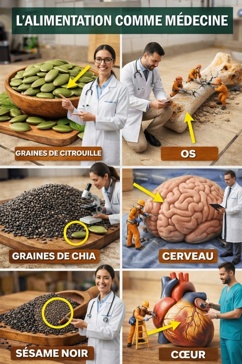 Découvrez comment de simples graines dans votre cuisine peuvent soutenir naturellement les organes vitaux de votre corps