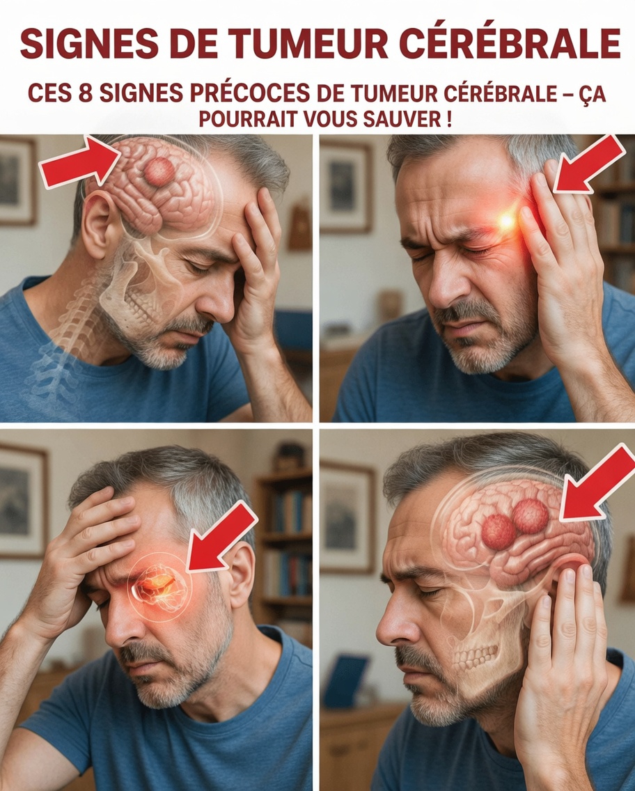 10 signes avant-coureurs précoces d’une tumeur au cerveau que vous ne devriez jamais ignorer
