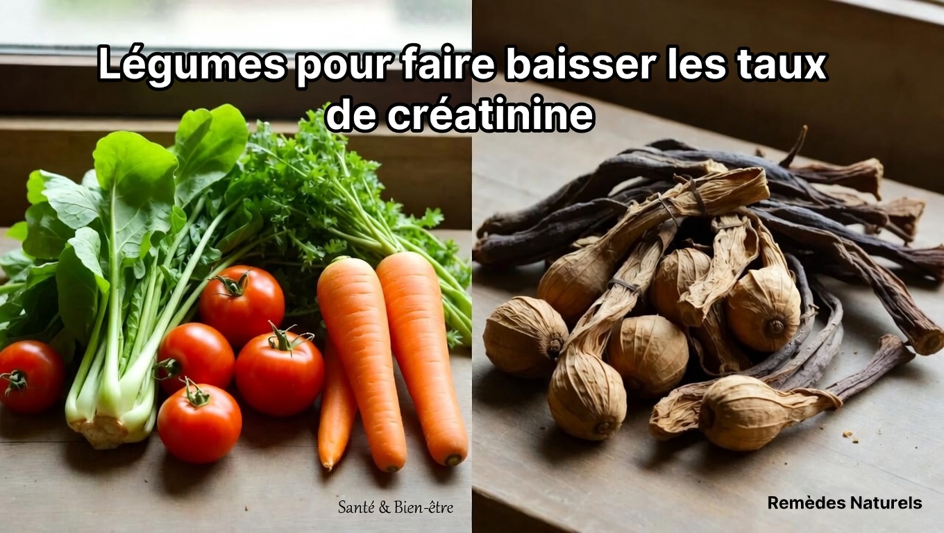 Top 5 des légumes qui peuvent favoriser des taux de créatinine sains et la fonction rénale