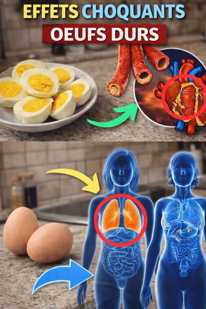 Que se passe-t-il dans votre corps lorsque vous mangez 2 œufs durs chaque matin ? Découvrez les bienfaits quotidiens surprenants