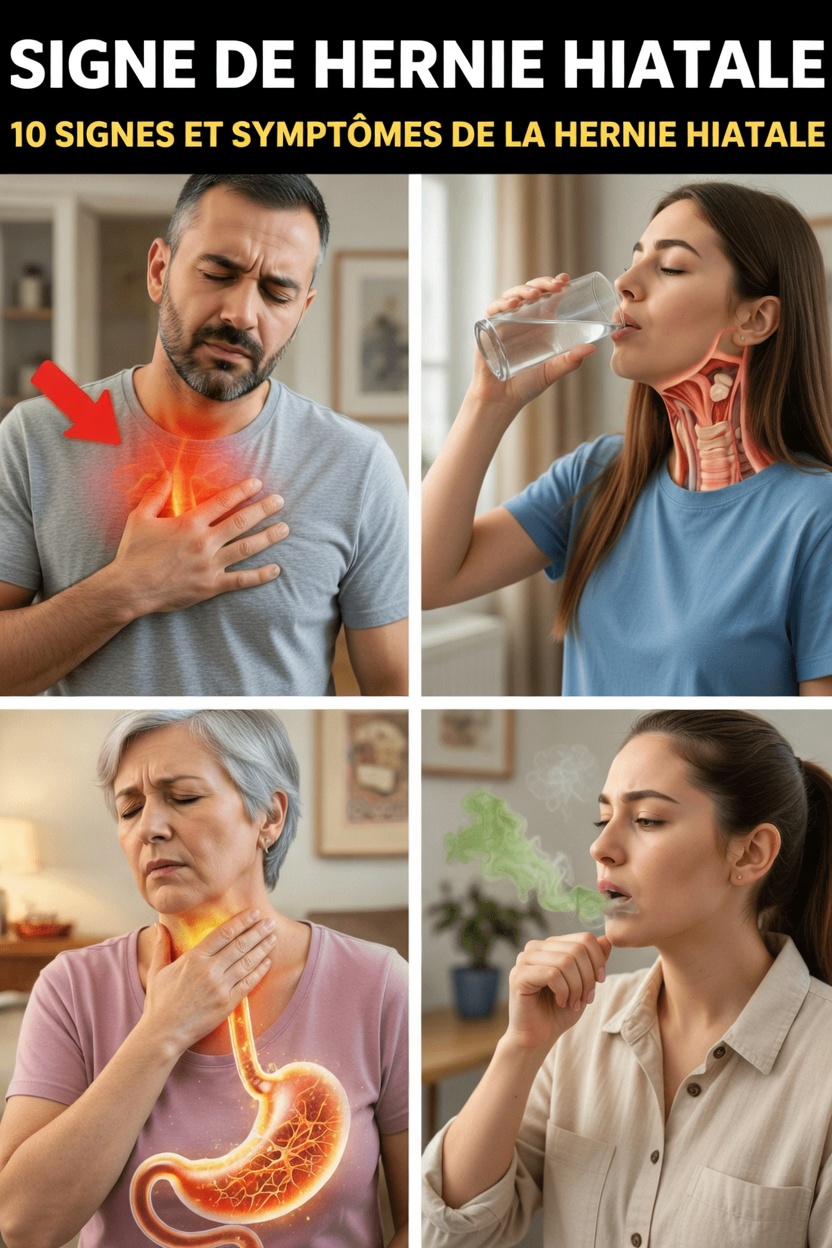 10 signes et symptômes courants de hernie hiatale dont vous devriez être conscient