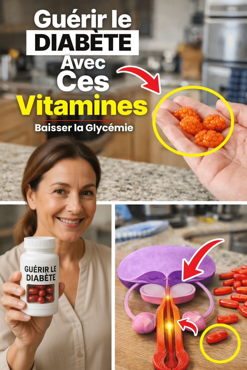 Les 3 principales vitamines qui peuvent favoriser une meilleure circulation chez les personnes atteintes de diabète