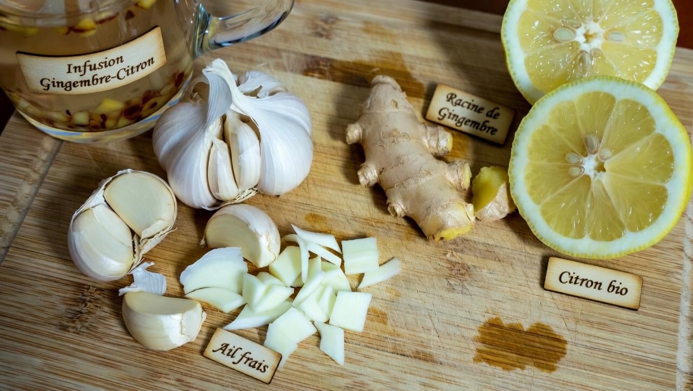 Une simple habitude du soir : explorer un mélange d’ail, de citron et de gingembre pour soutenir la santé cardiaque