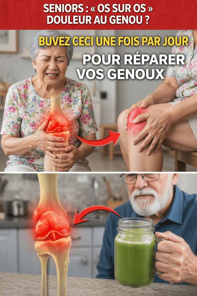 Seniors : découvrez comment boire du bouillon d’os peut favoriser le cartilage du genou et soulager naturellement l’inconfort articulaire