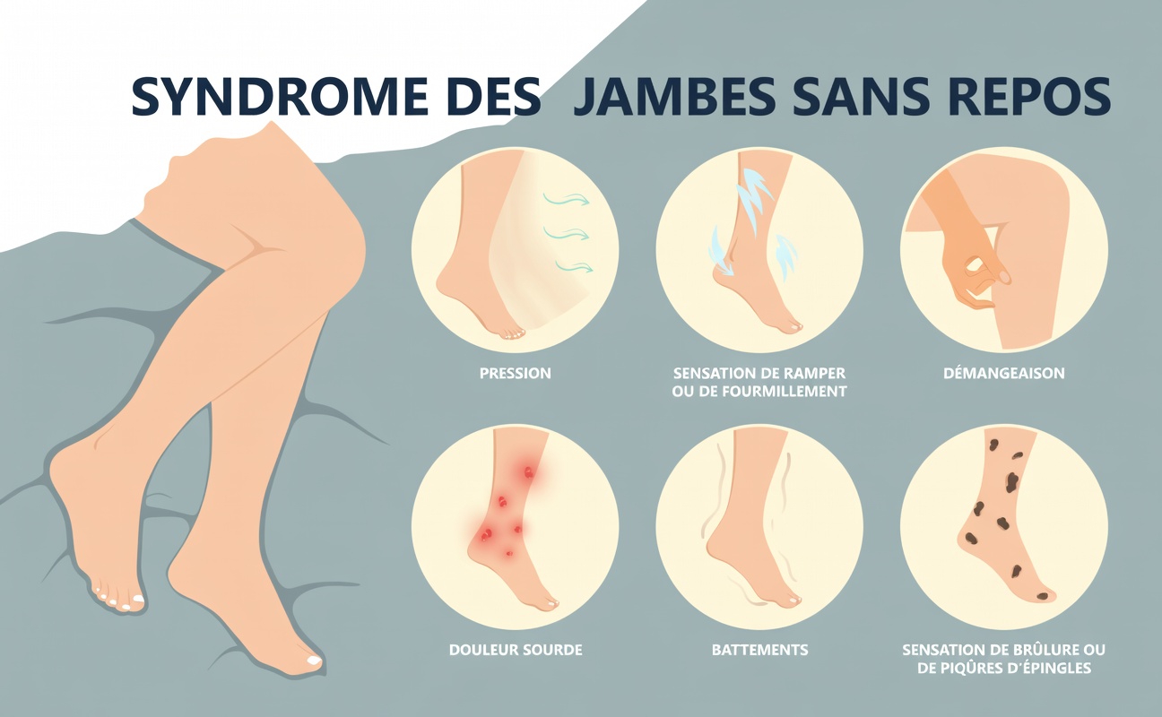 Comprendre le syndrome des jambes sans repos la nuit et les habitudes douces qui peuvent favoriser un meilleur confort de sommeil
