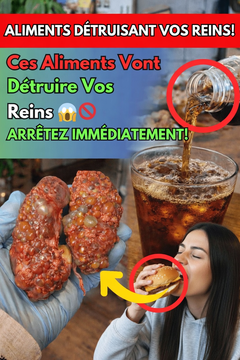 Ces aliments du quotidien mettent-ils vos reins à rude épreuve ? Découvrez ce qu’il faut surveiller
