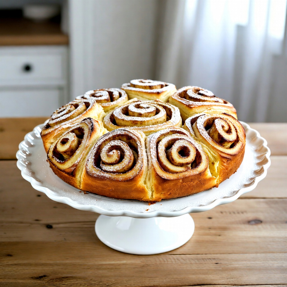 Gâteau roulé à la cannelle