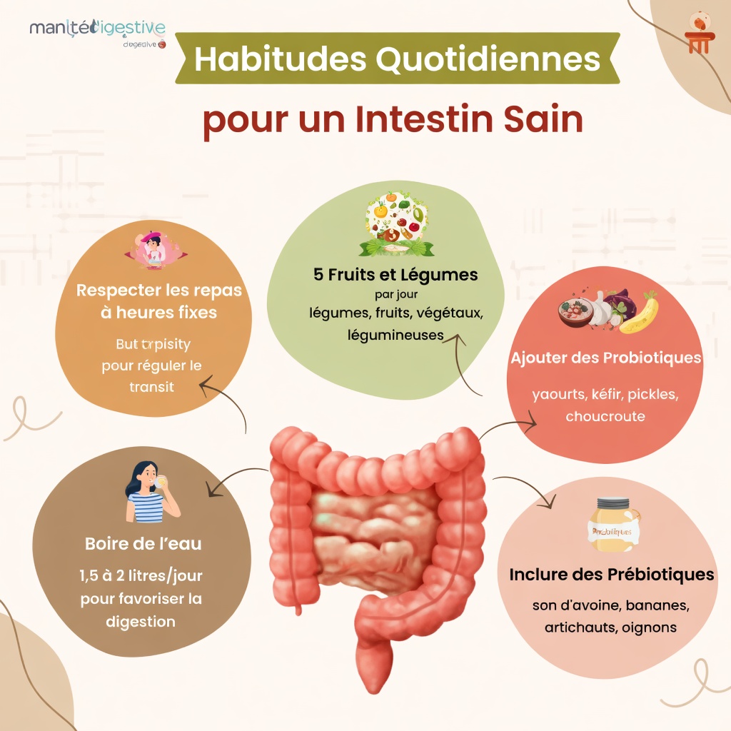 Découvrez des habitudes quotidiennes simples pour favoriser naturellement une digestion saine et la régularité