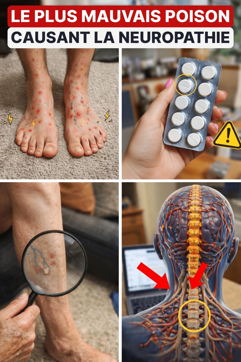 Quelle habitude quotidienne courante après 60 ans pourrait endommager discrètement vos nerfs et contribuer aux symptômes de la neuropathie ?