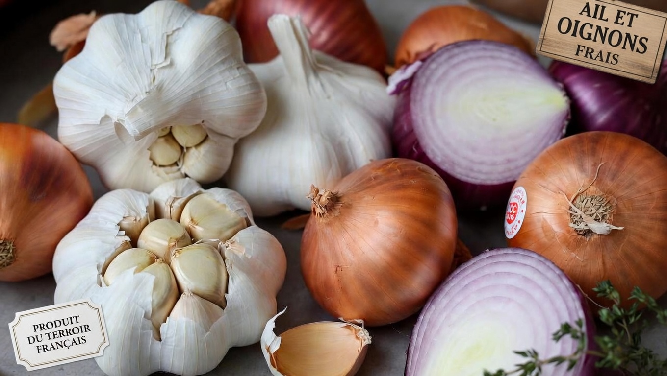 Explorer des moyens naturels pour soutenir la santé veineuse : le rôle de l’ail et de l’oignon dans les habitudes quotidiennes