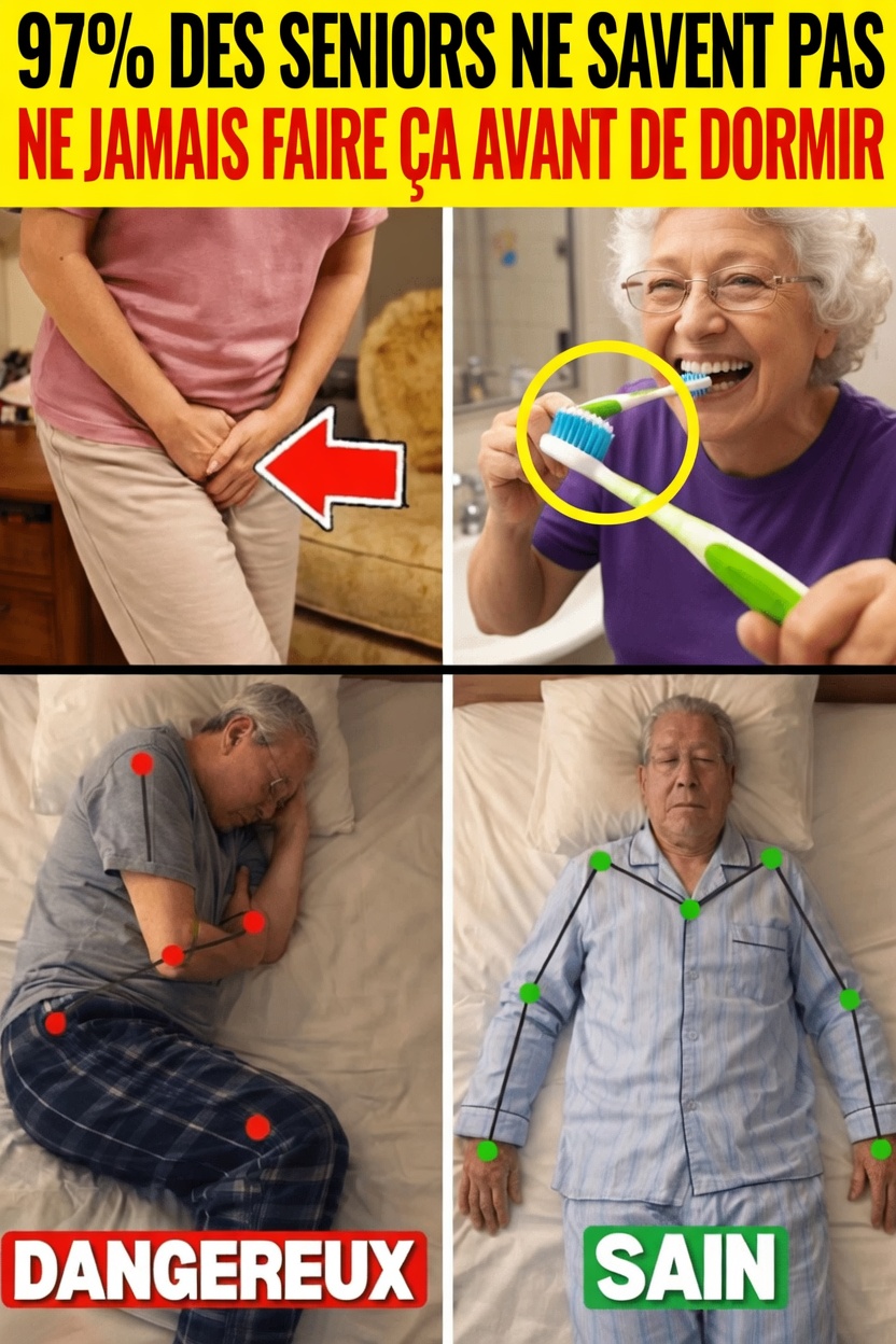 Ces positions de sommeil courantes mettent-elles les seniors en danger ? Des changements simples à essayer dès ce soir