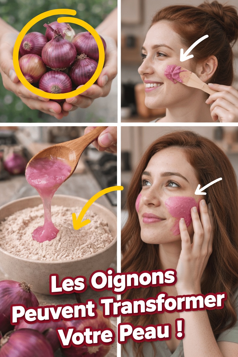 Masque facial au jus d’oignon : le secret de soin naturel que les gens essaient pour une peau à l’apparence plus lumineuse et plus lisse