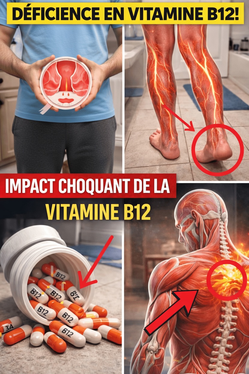 8 signes inhabituels indiquant que votre corps pourrait avoir besoin de plus de vitamine B12