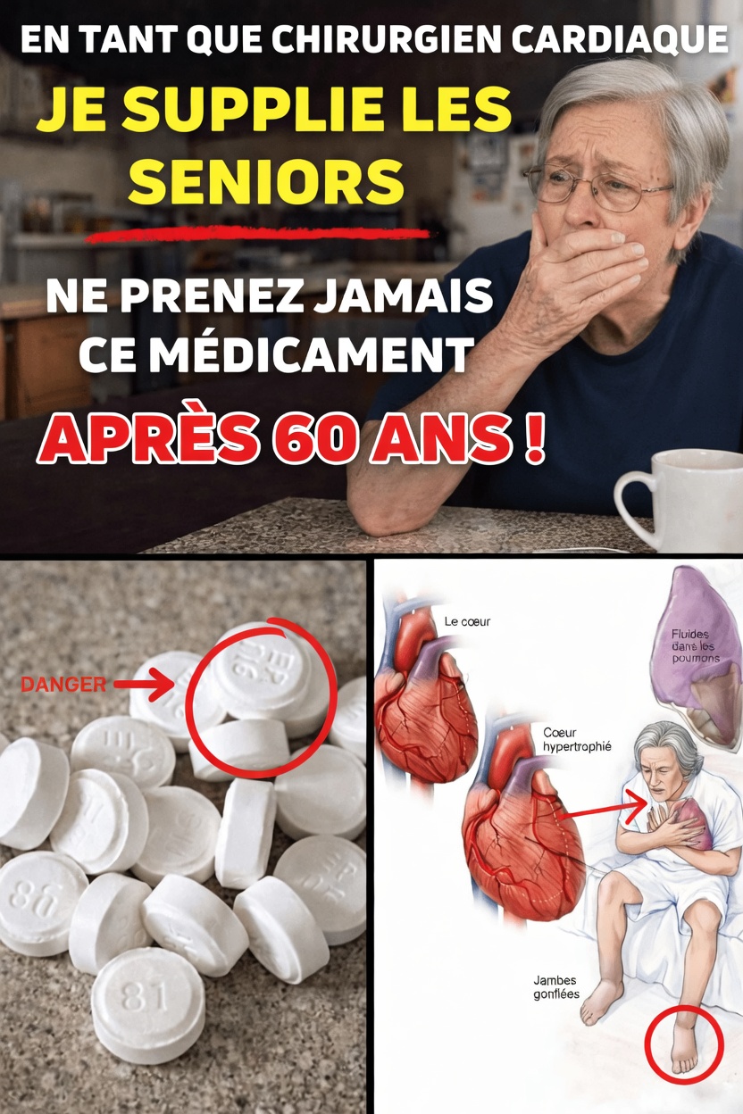 Quel analgésique courant en vente libre les seniors de plus de 60 ans devraient-ils utiliser avec prudence pour leur santé cardiaque ?