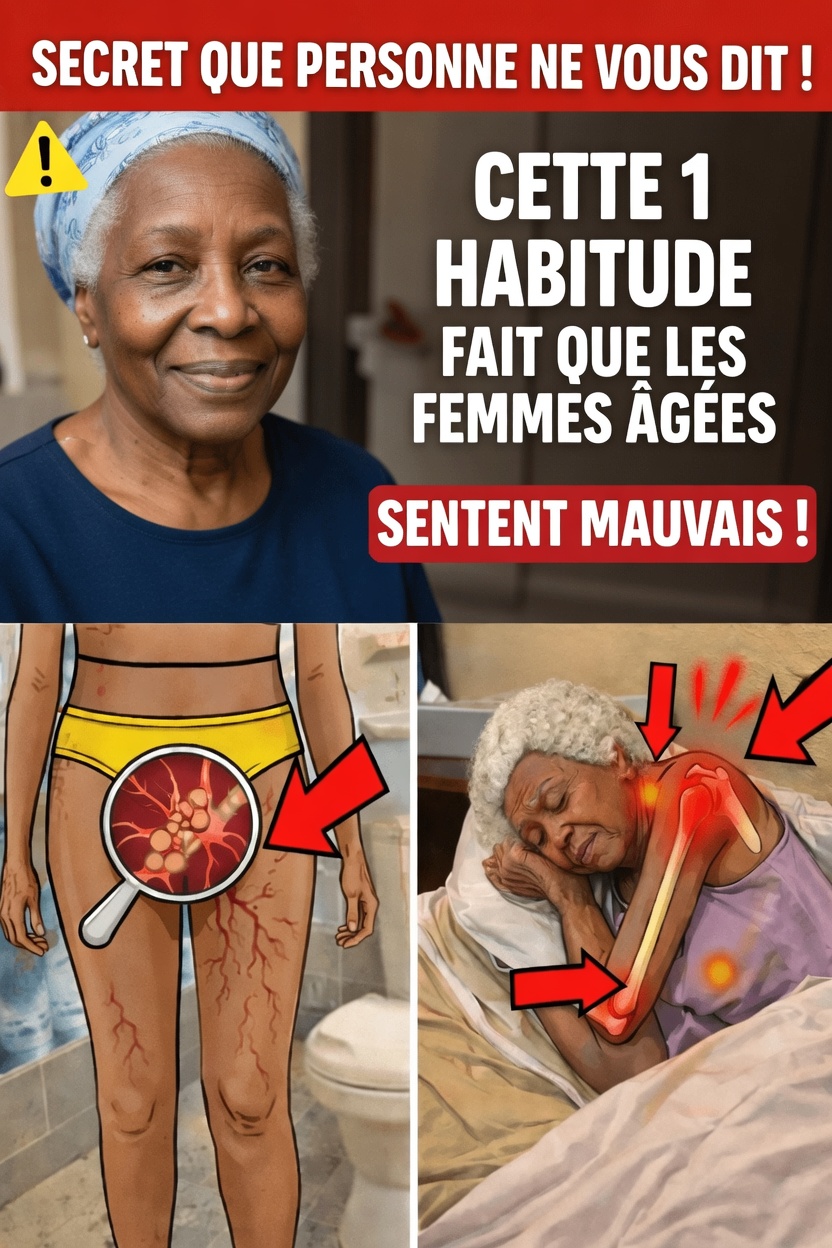 Les gynécologues avertissent : cette seule habitude d’hygiène fait sentir ENCORE PLUS MAUVAIS les femmes âgées !