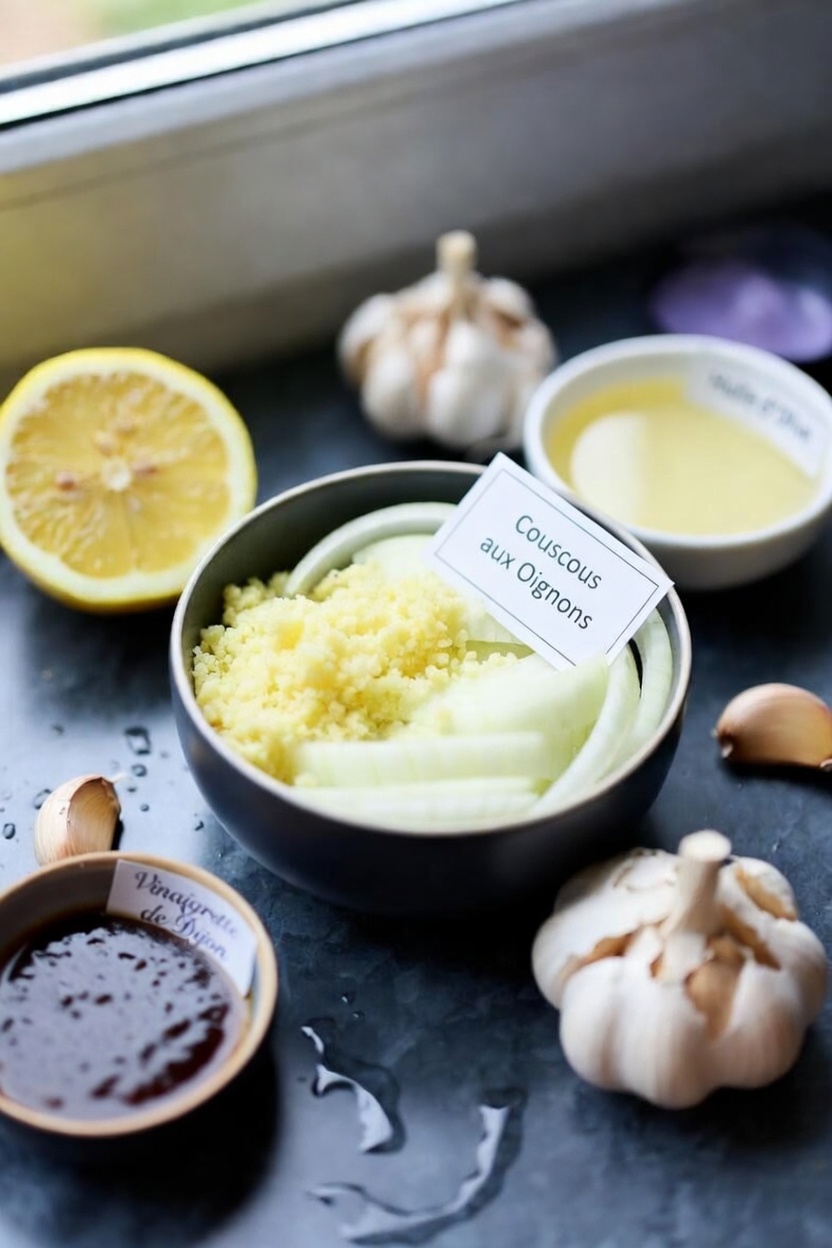 Découvrez le simple mélange de cuisine : gingembre râpé, oignon, ail, jus de citron et miel