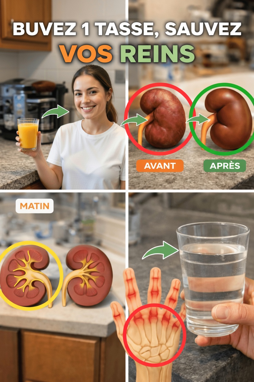 Une simple habitude matinale pour soutenir la santé de vos reins : découvrez le pouvoir du jus d’orange frais