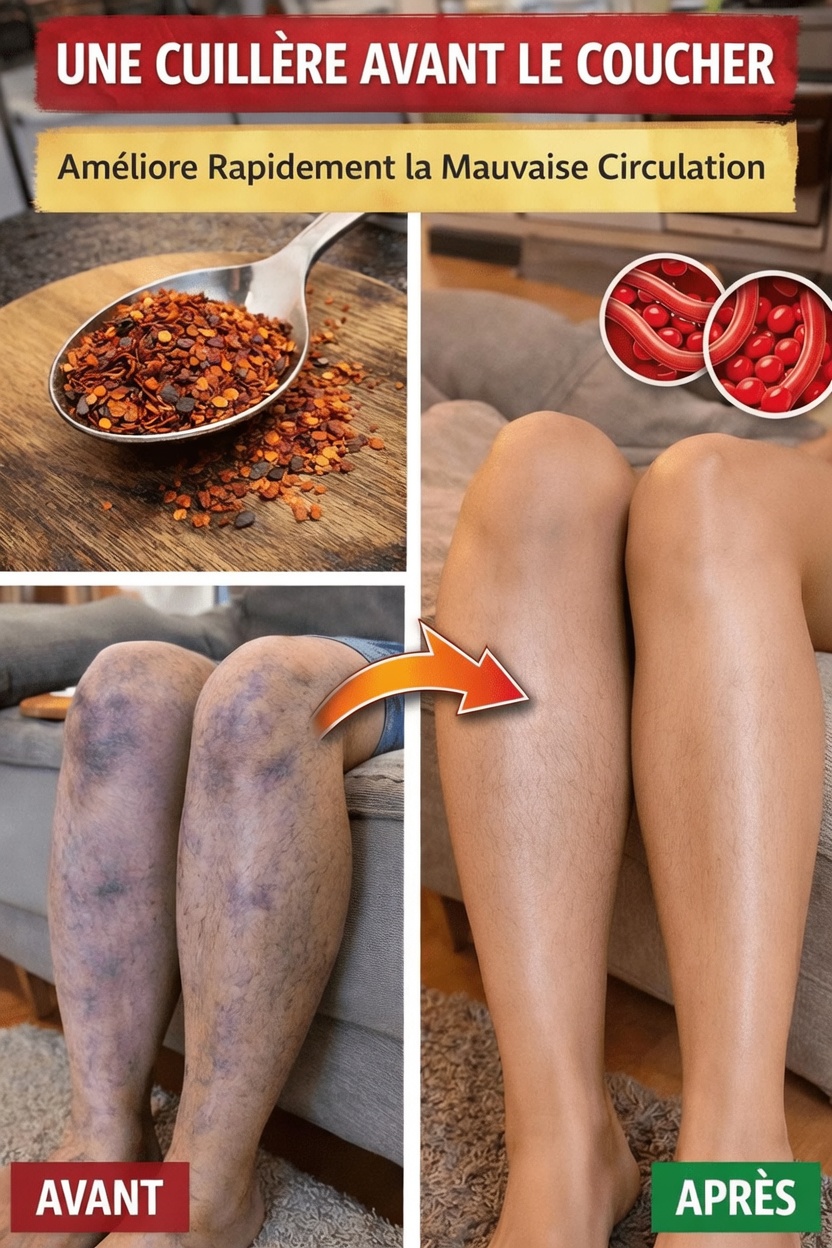 Réveillez-vous avec des jambes plus légères : 6 aliments du soir qui peuvent favoriser une circulation saine (plus un simple test sur 3 nuits)