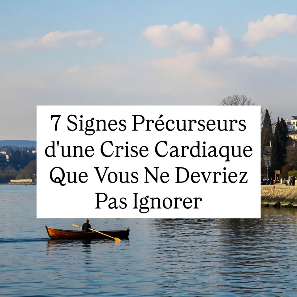 7 signes avant-coureurs de crise cardiaque à ne pas ignorer