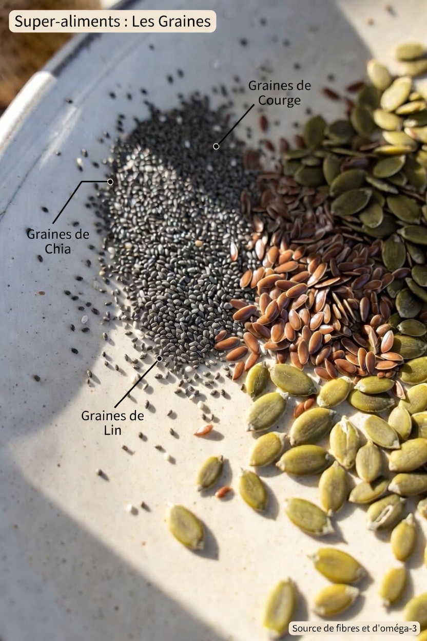 Pourquoi ces graines sont essentielles pour la santé des yeux et du cerveau à un âge avancé