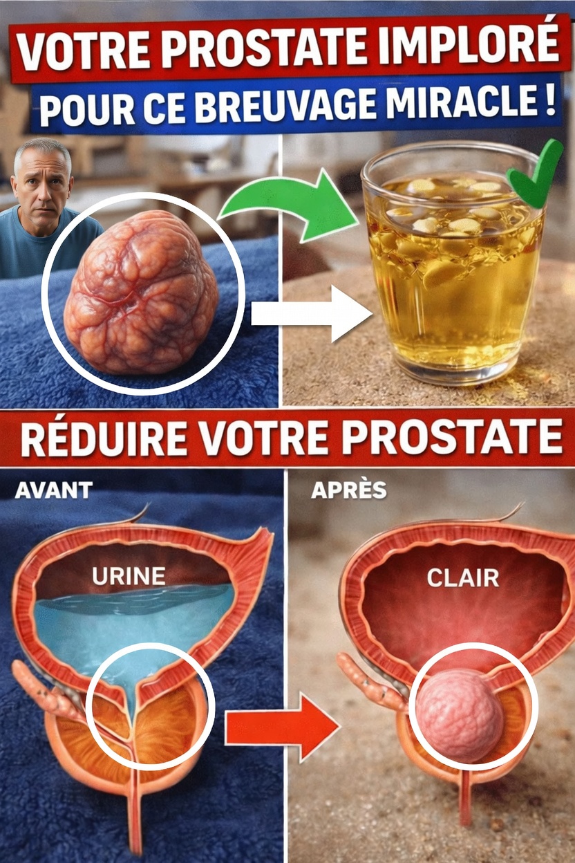 Revitalisez naturellement votre vessie et votre prostate – sans aucun médicament !