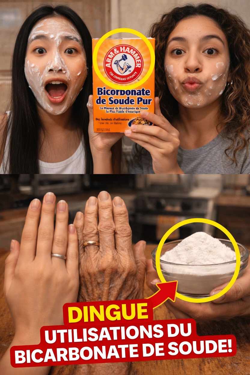 Le bicarbonate de soude efface toutes les rides en seulement 10 minutes, même à 70 ans !
