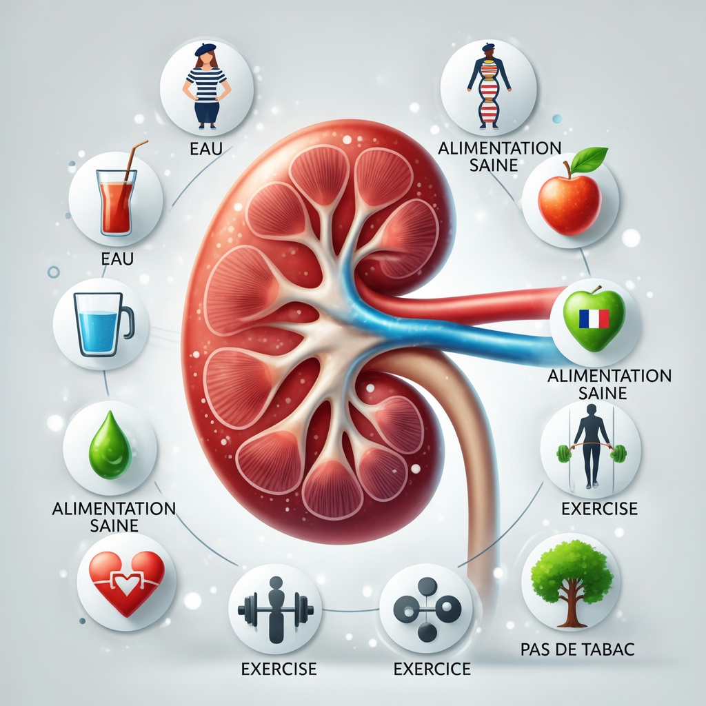 Habitudes quotidiennes qui favorisent la sensibilisation à la santé des reins et le bien-être à long terme sans allégations médicales
