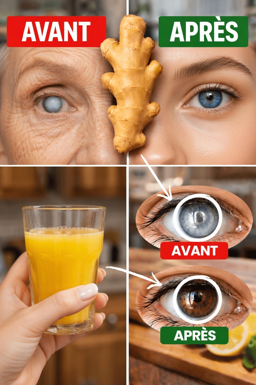 Le gingembre et le citron comme habitude bien-être quotidienne pour soutenir naturellement un confort visuel optimal