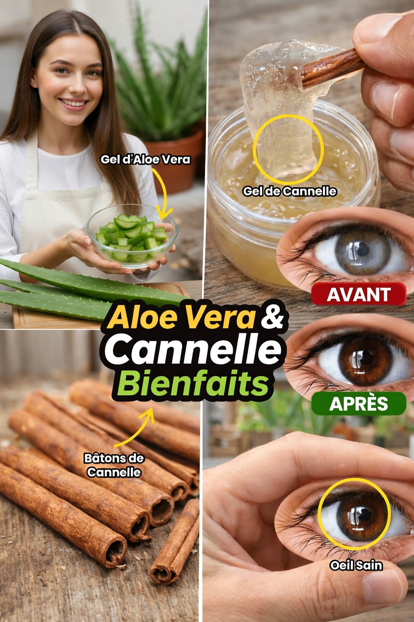 Découvrez les bienfaits potentiels de l’aloe vera et de la cannelle pour le bien-être au quotidien et le confort des yeux