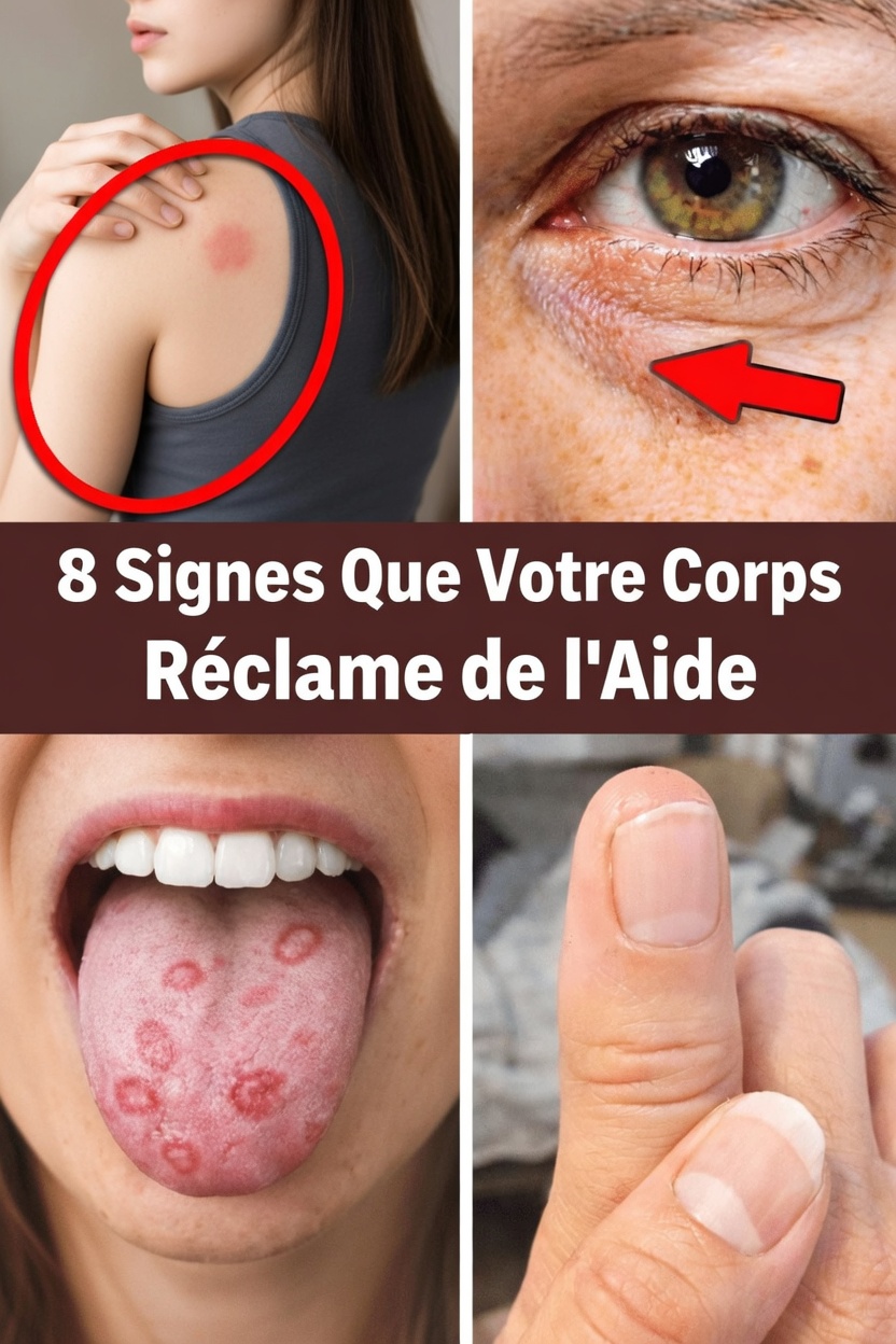 8 signes surprenants que votre corps réclame plus d’attention et de soin