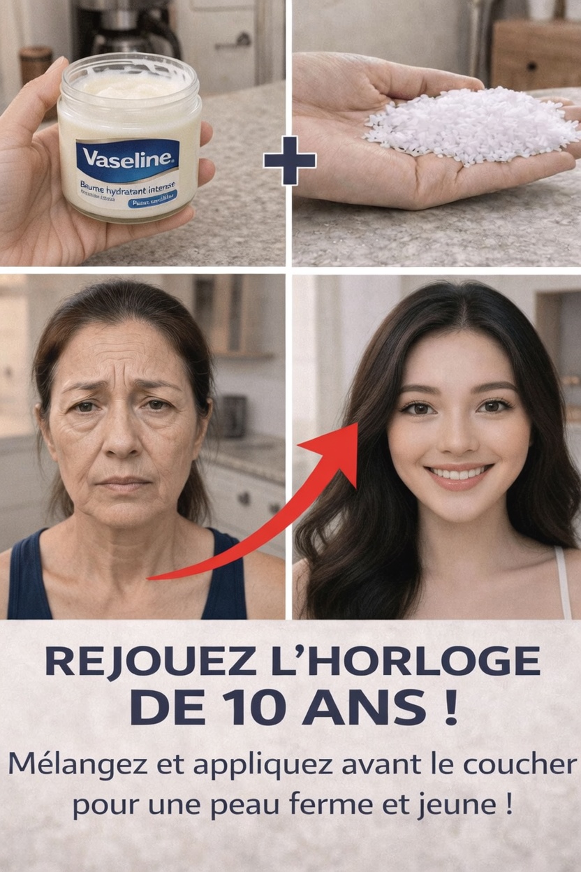 Avez-vous essayé une simple routine du coucher mélangeant deux ingrédients domestiques courants pour hydrater la peau ?
