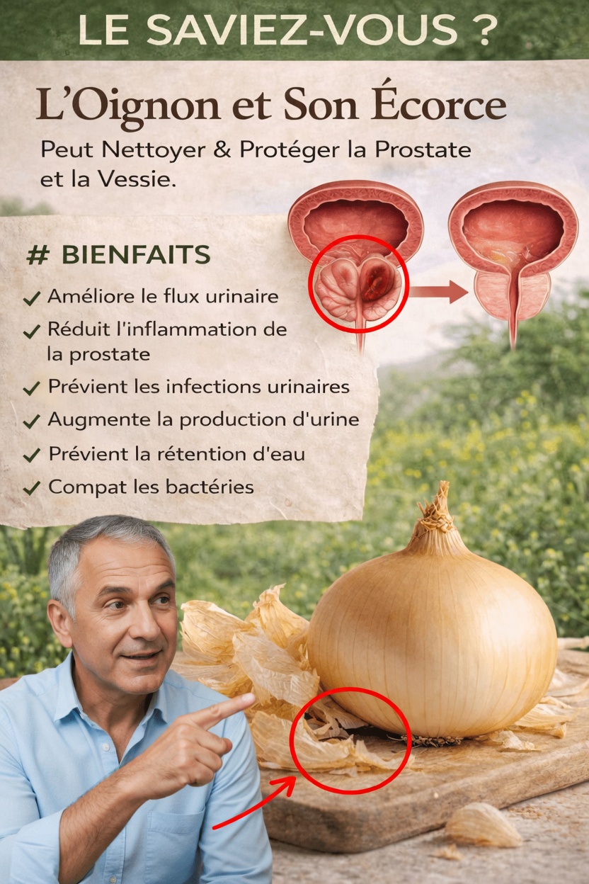 Découvrez des moyens simples d’intégrer les pelures d’oignon à votre routine quotidienne pour favoriser naturellement la santé de la prostate et de la vessie