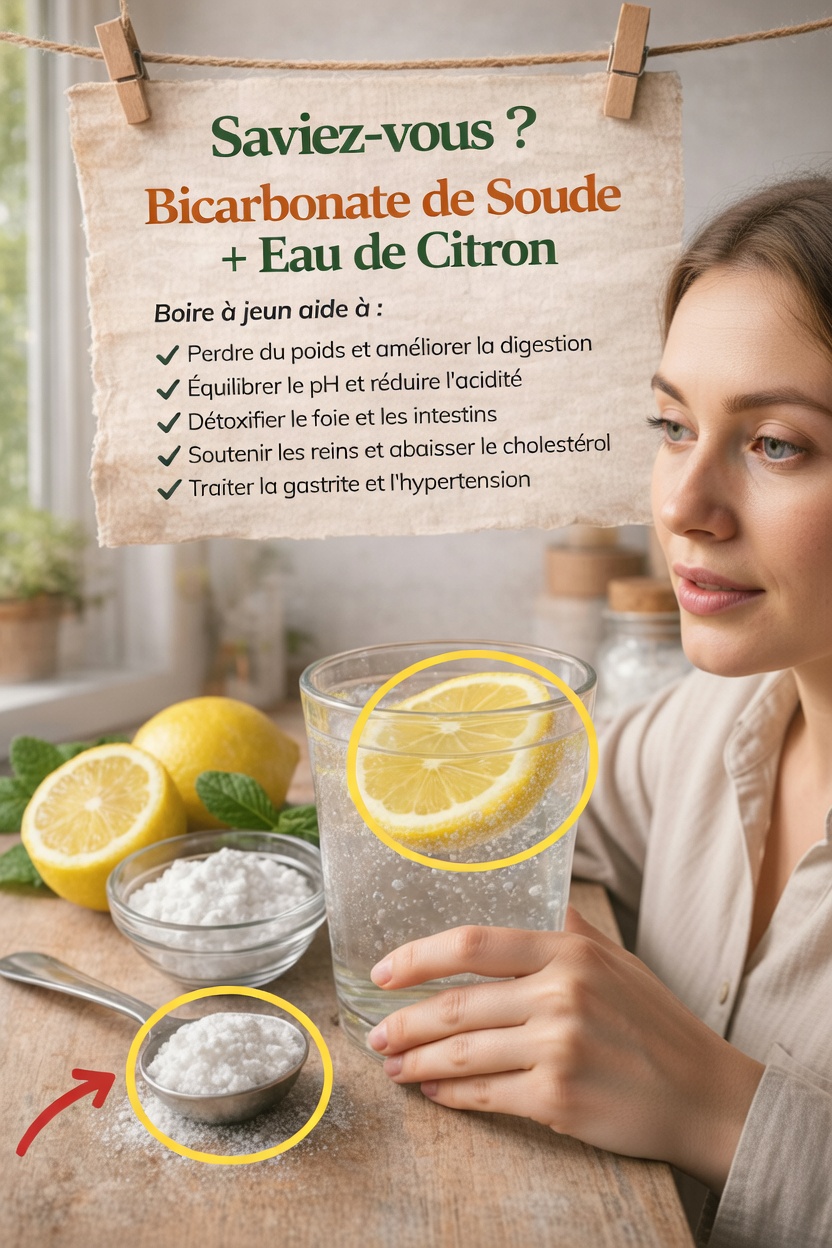 Découvrir l’habitude matinale de l’eau citronnée au bicarbonate de soude : ce que vous devez savoir