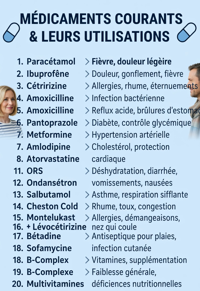 5 médicaments courants que les médecins prescrivent souvent avec prudence pour un usage prolongé