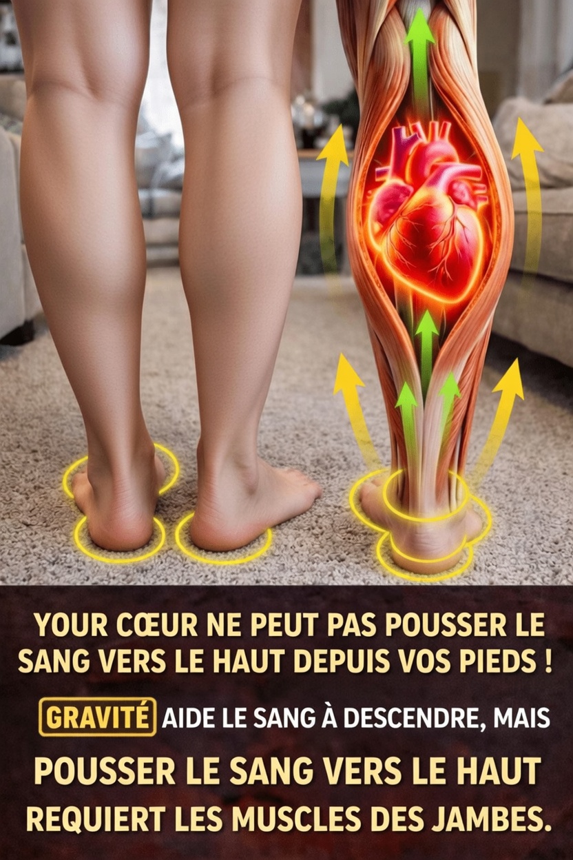 Pourquoi vos mollets sont appelés « le deuxième cœur »
