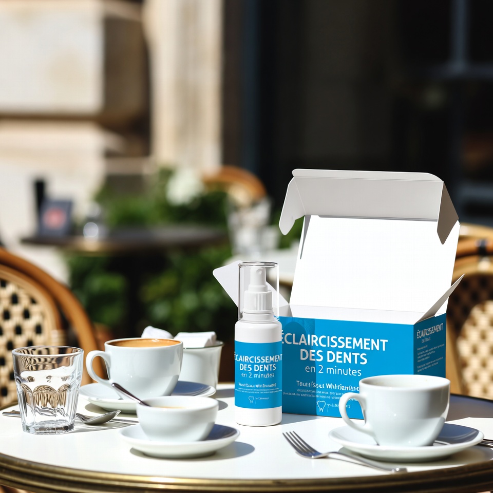 Blanchiment des dents en 2 minutes