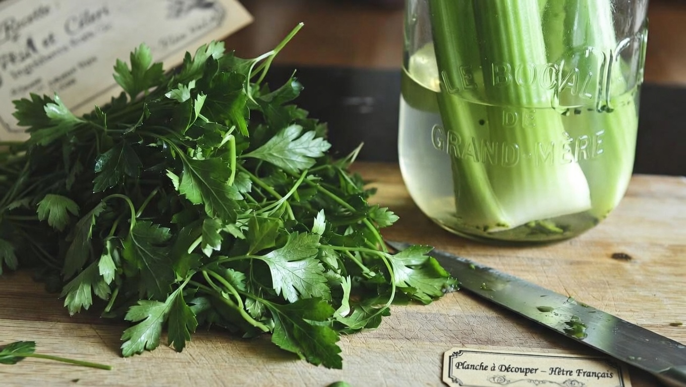 Découvrez le rôle surprenant du persil et du céleri dans le soutien naturel de la santé des reins